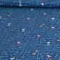 Preview: Baumwolljersey Peanuts® Snoopy Words blau – Bio
